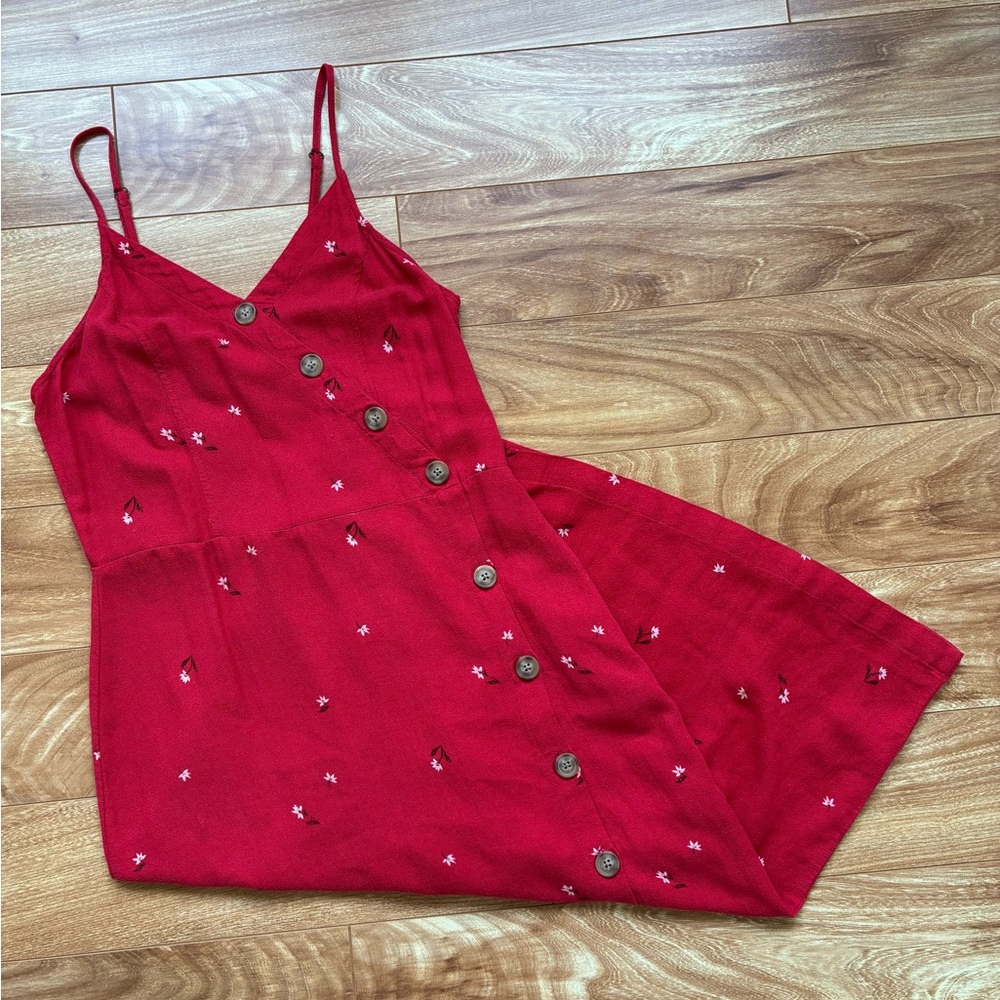 Universal Thread Red Spaghetti Strap Dress